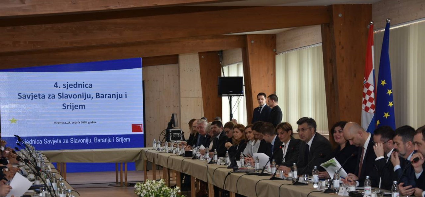 Predsjednik Vlade: U trajanju našeg mandata ugovoreno 5,5 milijardi kuna projekata za Slavoniju, Baranju i Srijem